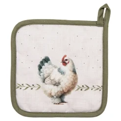 Pannenlap boerderij kippen