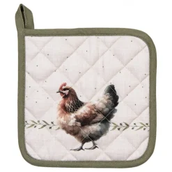 Pannenlap boerderij kippen