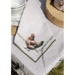 Pannenlap boerderij kippen