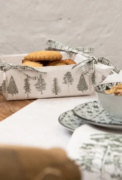 Pannenlap dennenbomen