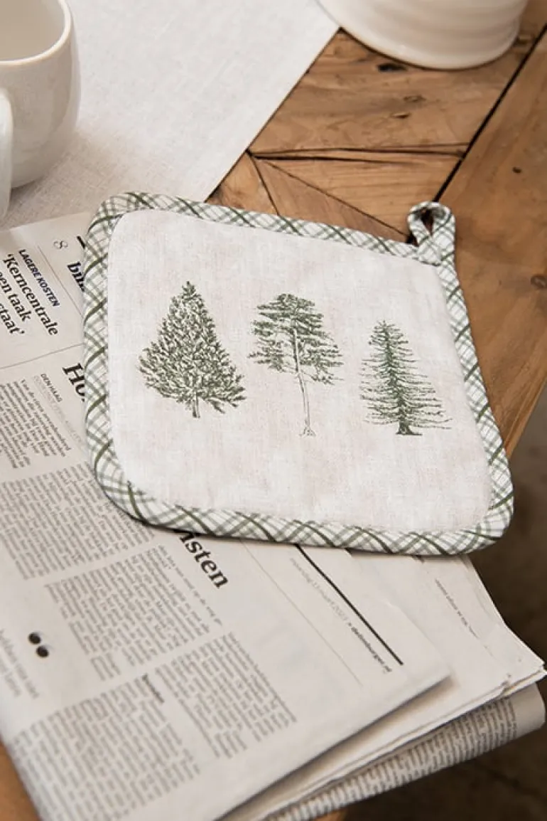 Pannenlap dennenbomen