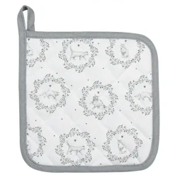 Pannenlap wit/grijs kat