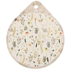 Pannenonderzetter bloemen/kruiden 20*23