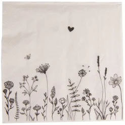 Papieren servetten (20) Flora and Fauna