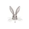 Papieren servetten wit (20) konijn