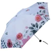 Paraplu bloemen wit 92cm
