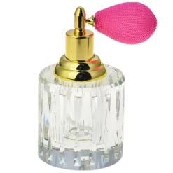 Parfumfles met verstuiver glas / rond