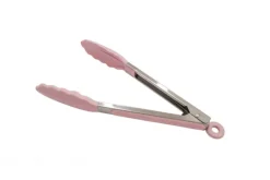 Pastelroze keukenhulp tang 27,5cm