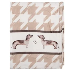 Plaid Dachshund 130*170