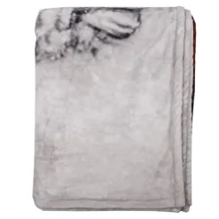 Plaid winters met Kerstman 130*170