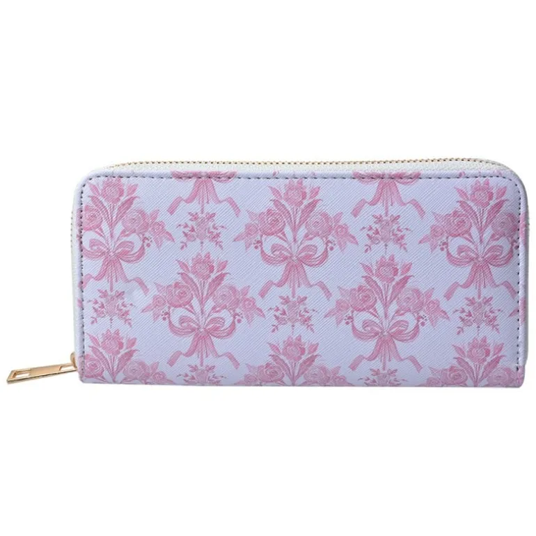 Portemonnee strik roze