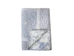 Quilt / woondeken flowers & Lace ribbon 180*130