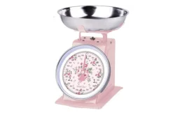 Retro keukenweegschaal Bella pink