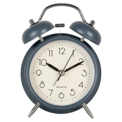 Retro wekker blauw 9*13