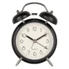 Retro wekker zwart 9*13