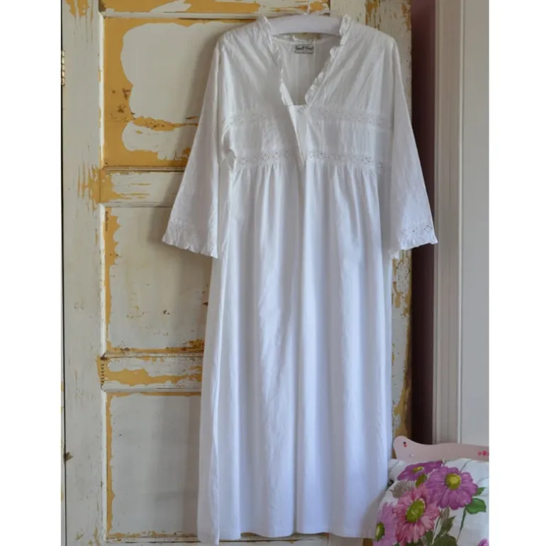 Romantisch nachthemd broderie Elizabeth