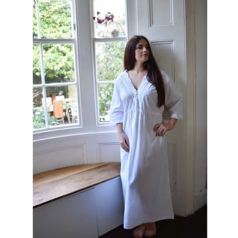 Romantisch nachthemd broderie Madeline