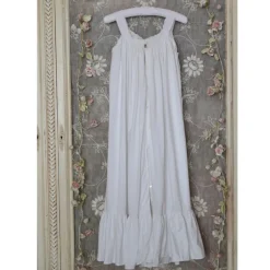 Romantisch nachthemd broderie Jodie wit