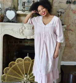 Romantisch nachthemd Christina zachtroze