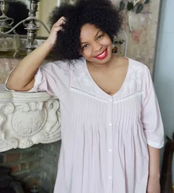 Romantisch nachthemd Christina zachtroze