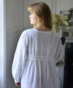 Romantisch nachthemd Clarissa wit