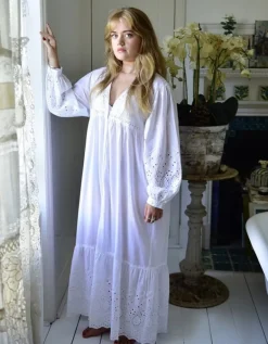 Romantisch nachthemd Clarissa wit