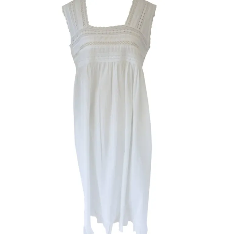 Romantisch nachthemd Elisa mouwloos