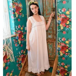 Romantisch nachthemd Elisa mouwloos