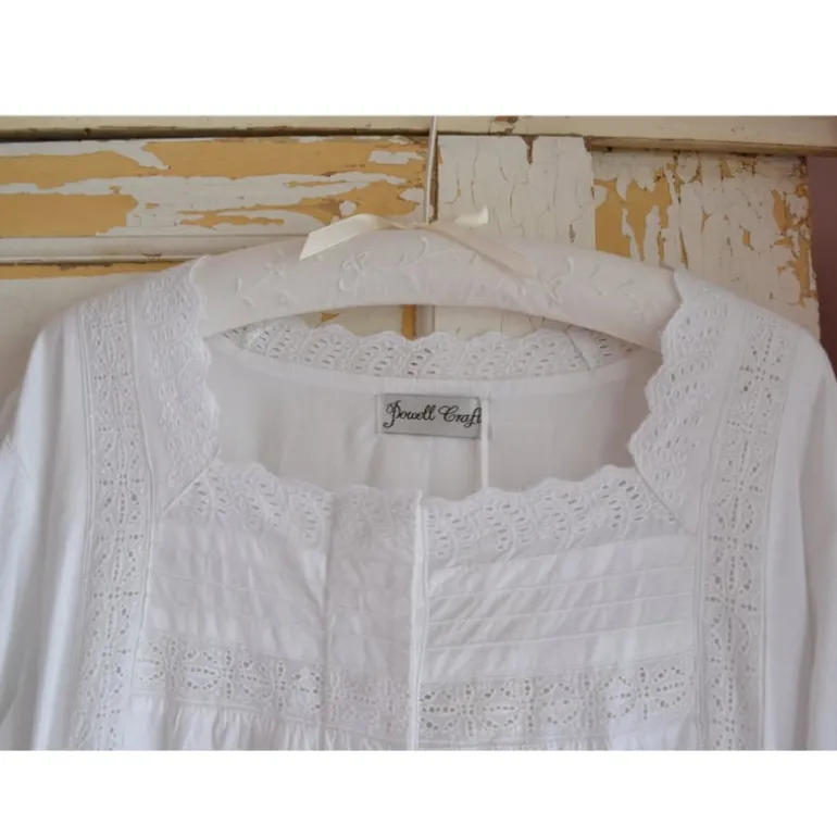 Romantisch nachthemd Eliza wit one size