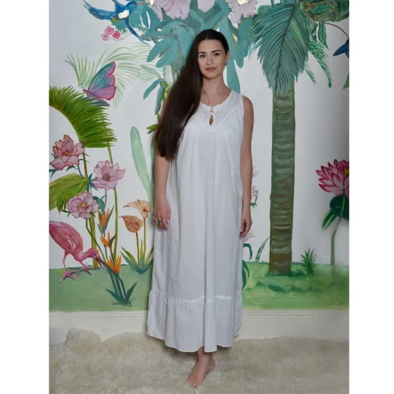 Romantisch nachthemd Emily mouwloos