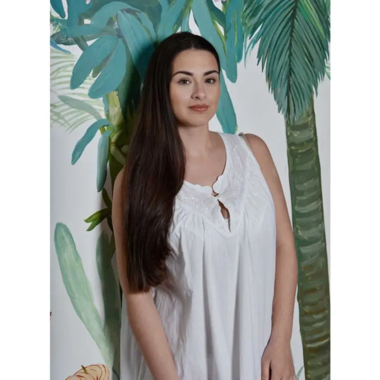 Romantisch nachthemd Emily mouwloos