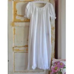 Romantisch nachthemd Juliet broderie wit