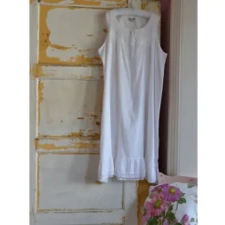 Romantisch nachthemd Nora wit one size