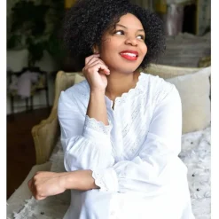 Romantisch nachthemd Olive