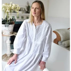 Romantisch nachthemd Olive