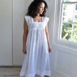 Romantisch nachthemd Pearl wit