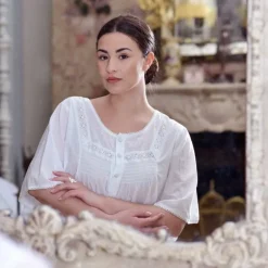 Romantisch nachthemd Serenity 3/4 mouw