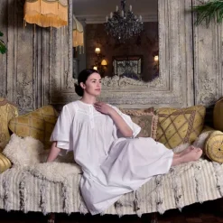 Romantisch nachthemd Serenity 3/4 mouw