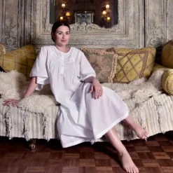 Romantisch nachthemd Serenity 3/4 mouw