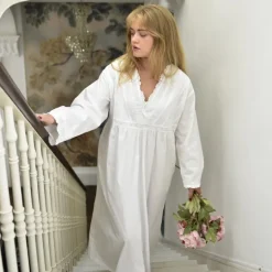 Romantisch nachthemd Tabitha wit