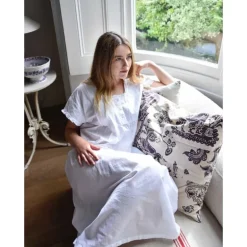 Romantisch nachthemd wit Serena