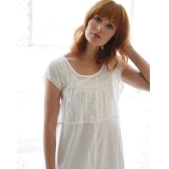 Romantisch nachthemd wit Katherine