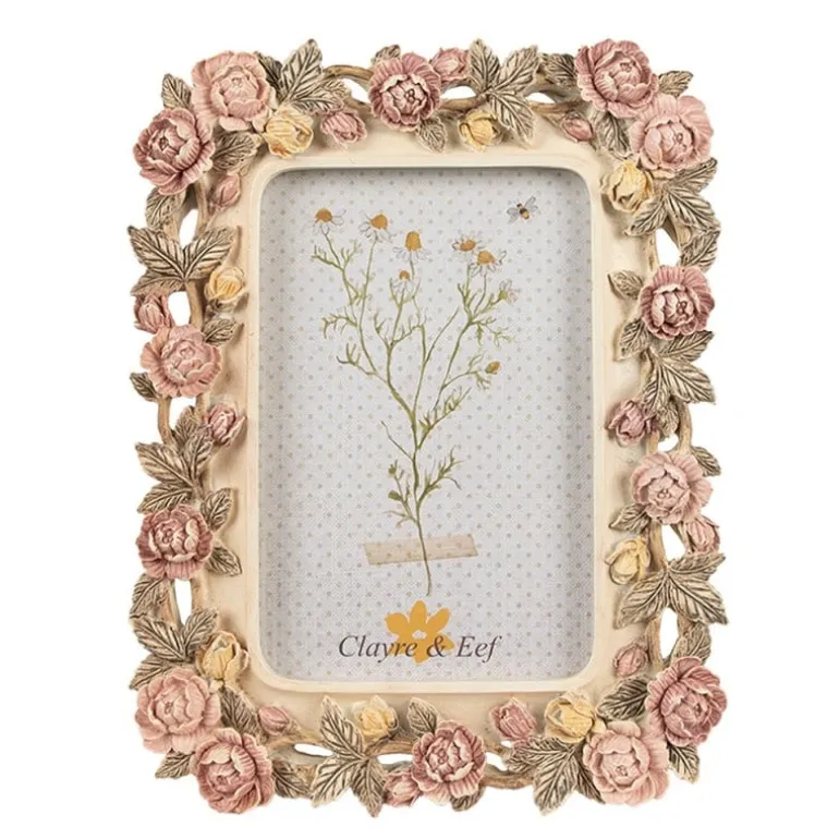 Romantische fotolijst met rozen 10*15