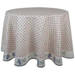 Rond tafelkleed Blueberry Fields 170cm