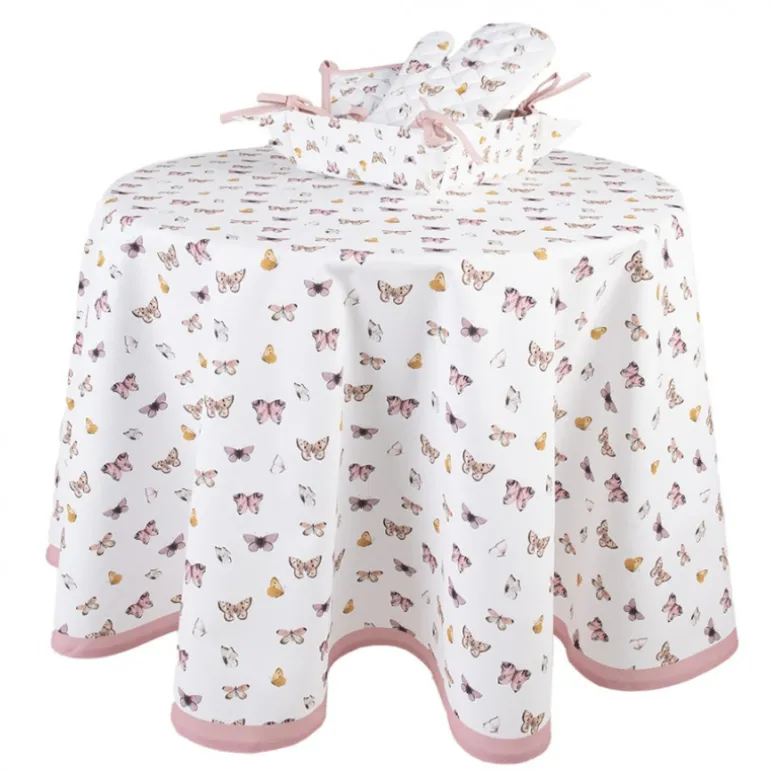 Rond tafelkleed Butterfly Paradise 170 cm