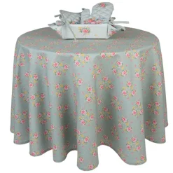 Rond tafelkleed Cheerful Birdie 170cm