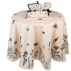 Rond tafelkleed Flora and Fauna 170cm
