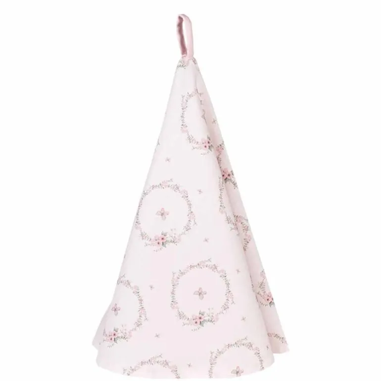 Ronde keukendoek Floral Easter Bunny