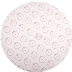 Ronde keukendoek Floral Easter Bunny