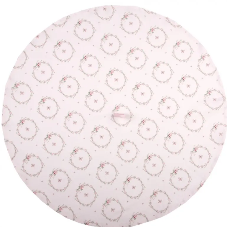 Ronde keukendoek Floral Easter Bunny